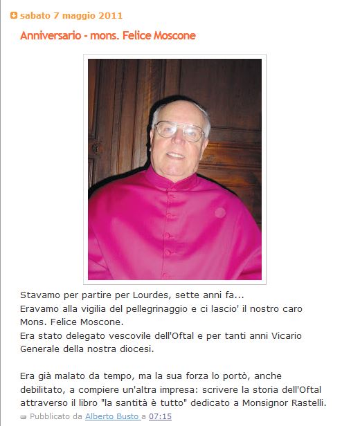 Mons. Felice Moscone