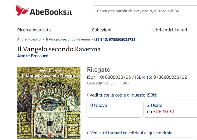 «Antica capitale dell'Impero romano, Ravenna possiede un'incomparabile ricchezza di mosaici del V e VI secolo. Unico nella sua grandezza, questo primo "capolavoro della fede" dell'era cristiana ci propone una originale visione del Vangelo (e dell'Antico Testamento) dai colori vividi, di una freschezza repentina che concilia il cielo e la terra e li fa coesistere in una serena, gioiosa e dolce armonia. Più che una guida, più che un libro di storia, "Il Vangelo secondo Ravenna" è una passeggiata contemplativa attraverso le più belle illustrazioni che il Vangelo abbia mai ispirato ad artisti perfettamente padroni della propria tecnica e candidamente docili alla luce della propria fede».