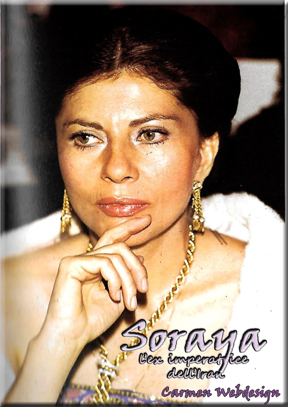 SORAYA - ex imperatrice dell'Iran - Persia