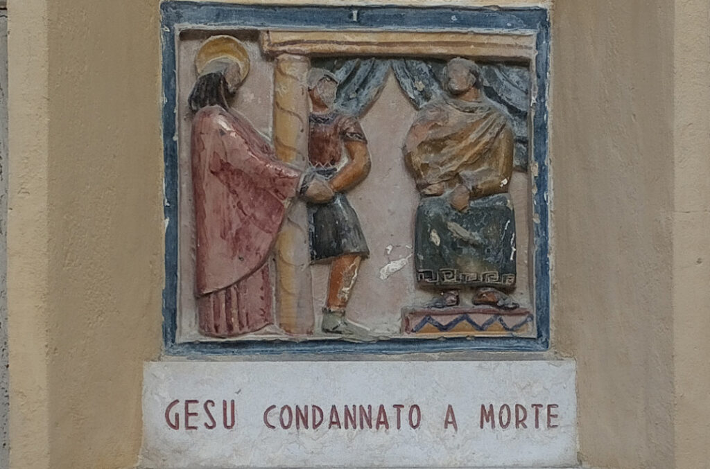 Gesù condannato a morte