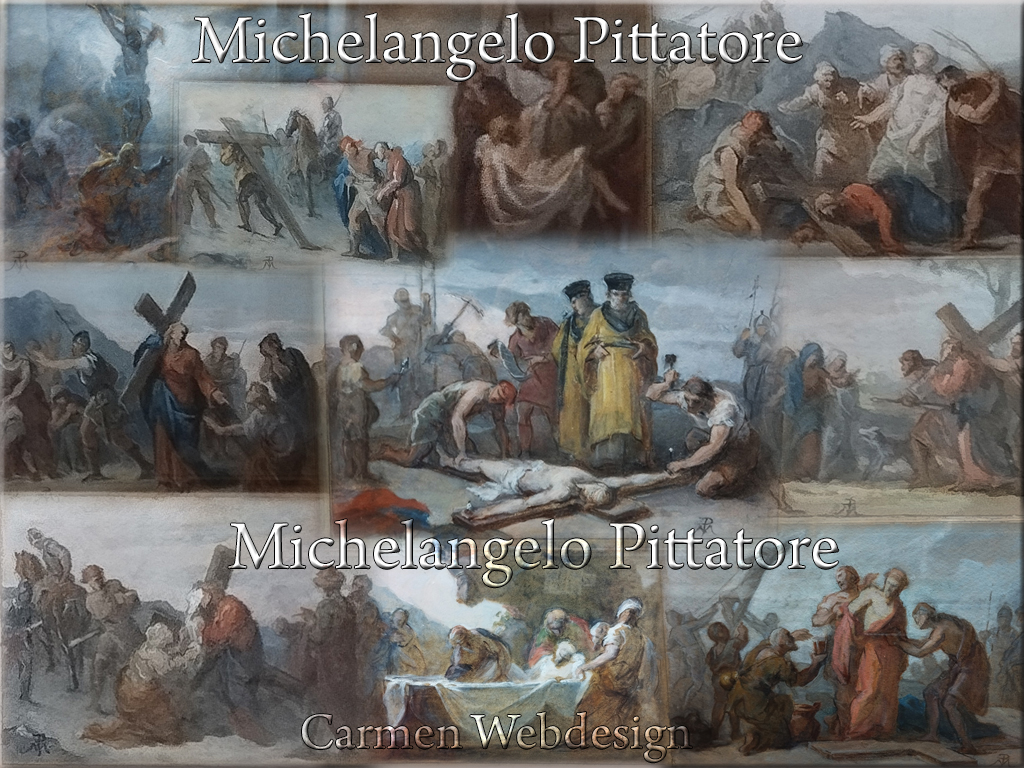La Via Crucis pittore Michelangelo Pittatore